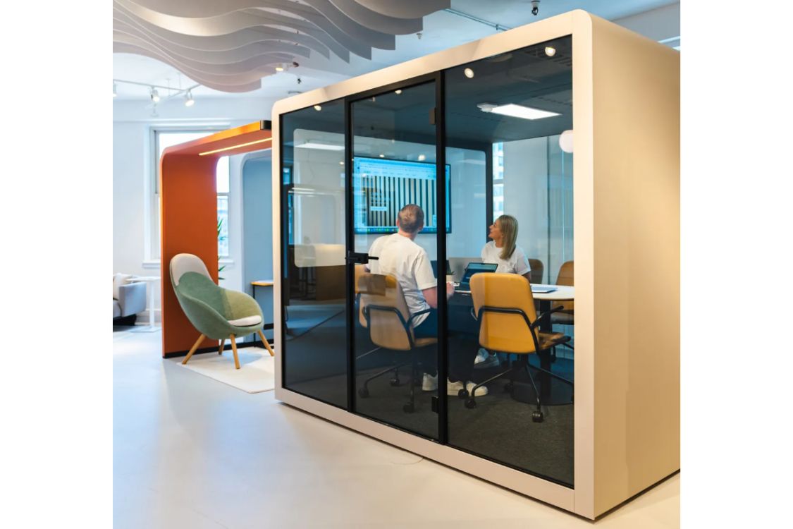 Innovative Acoustic Furniture Pods in Miami